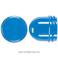 JUNG Мех Колпачек плоский для ламп до 35 мм синий