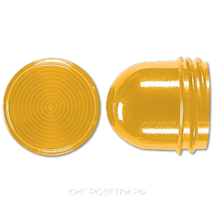 JUNG Мех Колпачек плоский для ламп до 35 мм желтый