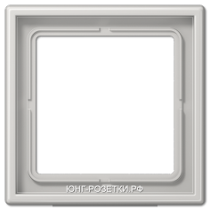 JUNG LS 990 Светло-Серый Рамка 1-я (LS981LG) LS981